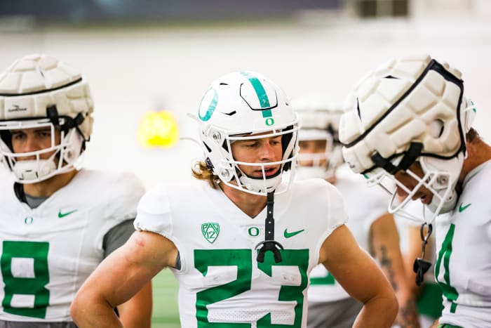 After transferring from UCLA after four seasons, Cota looks to take on a leadership role for this Ducks unit.